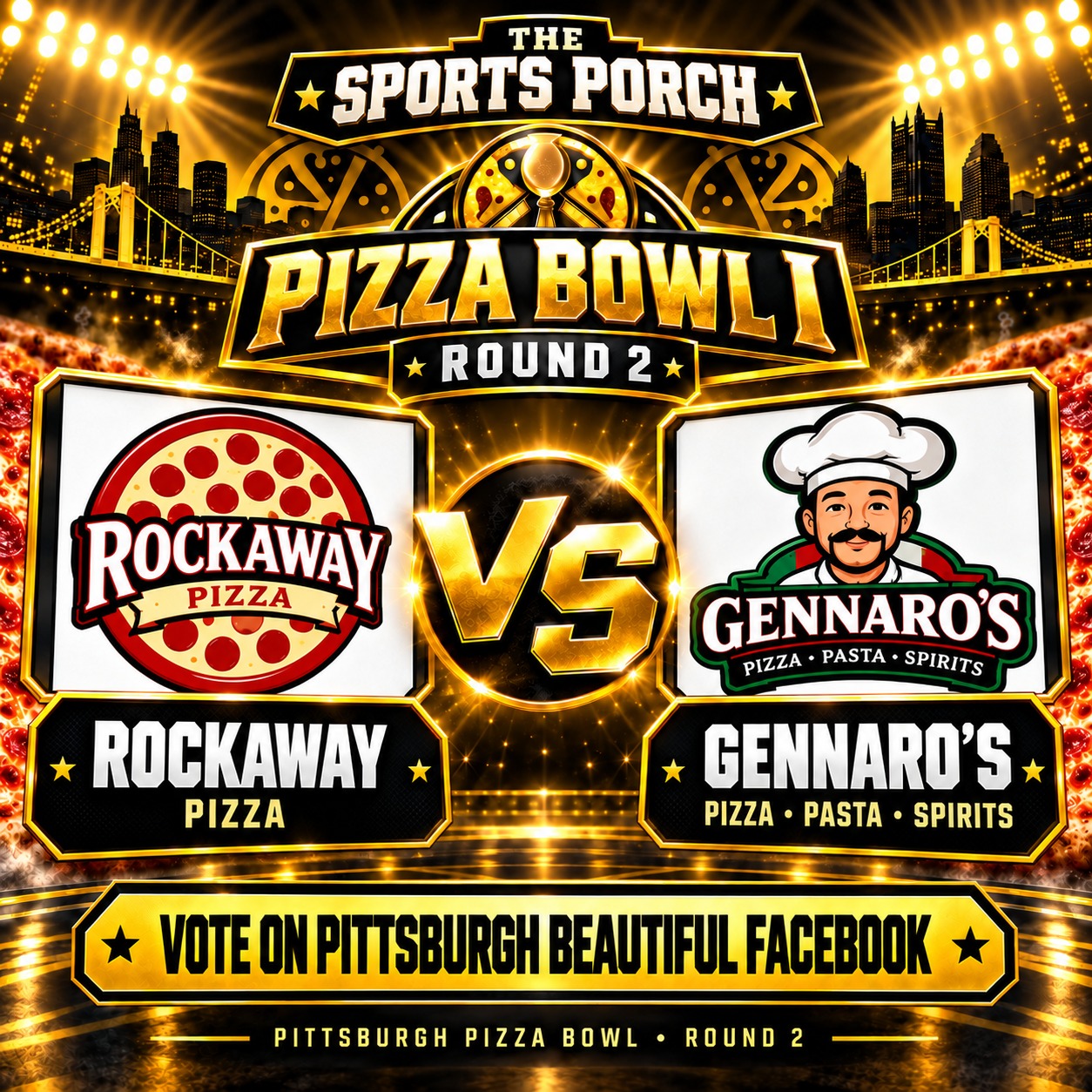 Pittsburgh Pizza Bowl I matchup: Rockaway vs. Gennaro’s